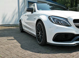 SIDE SKIRTS DIFFUSERS Mercedes C-class C205 63AMG Coupe