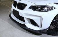 Lèvre avant 3D Design Style Carbone BMW M2 F87 M2 