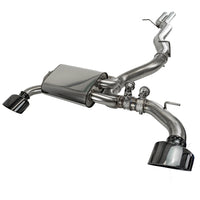 EGO-X catback exhaust system 3,5" for Audi TTRS 8S and RS3 8V 400PS Facelift OPF