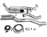 EGO-X catback exhaust system 3,5" for Audi TTRS 8S and RS3 8V 400PS Facelift OPF