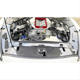Panneau de refroidissement en carbone pleine longueur pour Nissan R35 GTR KR 3 pièces