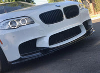 Lèvre avant de style 3D en fibre de carbone BMW M5 F10
