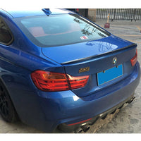BMW 4 Series F32 Coupe Carbon Fiber Rear Trunk Spoiler Boot Wing Lip