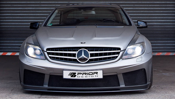 Black Edition V2 Widebody Aerodynamic Kit for Mercedes CL C216 Pre-Facelift Prior Design