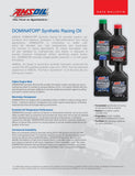 AMSOIL DOMINATOR 15W-50 Racing Oil 946mL