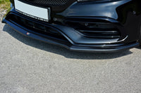 FRONT SPLITTER V.1 Mercedes A W176 AMG Facelift Gloss Black Maxton Design