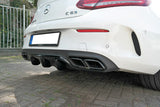 REAR VALANCE Mercedes C-class C205 63AMG Coupe