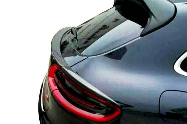 Lèvre d'aile de becquet arrière central en fibre de carbone Porsche Macan
