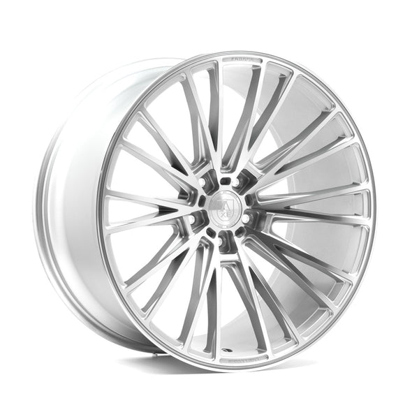 AXE CF2 10.5x22ET38 5x120 GLOSS SILVER & POLISHED