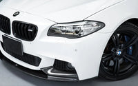 Lèvre avant de style performance en fibre de carbone pour BMW Série 5 F10