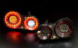 Nissan GTR R35 08+ LED Smoke/Clear Taillights DEPO -