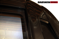 DarwinPro IMP Style Kohlefaser-Motorhaube mit Glas
