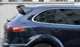 Porsche Cayenne Carbon Fiber Rear Roof Spoiler Window Wing Lip
