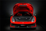 DarwinPRO 2015-2020 Ferrari 488 GTB/Spyder Pista Style Ensemble de pare-chocs avant avec capot