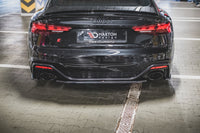 Zentraler Hecksplitter Audi RS5 F5 Facelift Maxton Design