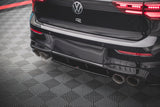 Zentraler Hecksplitter für Volkswagen Golf R Mk8