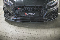 Frontsplitter + Flaps V.1 Audi RS5 F5 Facelift Maxton Design