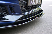 Frontsplitter V.1 Audi RS4 B9 Maxton Design
