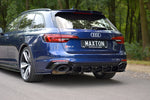 Heckschürze Audi RS4 B9 Avant Maxton Design