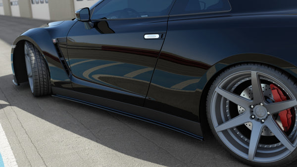 SIDE SKIRTS DIFFUSERS NISSAN GT-R PREFACE COUPE (R35-SERIES) Maxton Design