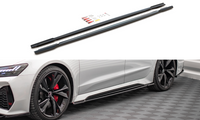 SIDE SKIRTS DIFFUSERS V.1 AUDI RS6 C8 / RS7 C8 Maxton Design