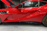 Carbonado 2018-UP Ferrari 812 Superfast /GTS MSY Style Boîtier de rétroviseur Darwin Pro