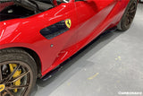 Carbonado 2018-UP Ferrari 812 Superfast /GTS MSY Jupes latérales Darwin Pro