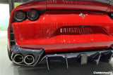 Carbonado 2018-UP Ferrari 812 Superfast /GTS MSY Style Rear Diffuser w/ Light Darwin Pro
