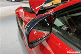 Carbonado 2018-UP Ferrari 812 Superfast /GTS MSY Style Mirror Housing Darwin Pro