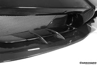 Carbonado 2015-2019 Ferrari 488 GTB/Spyder MA Style Partial Carbon Fiber Front Bumper Darwin Pro