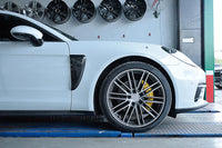 Garnitures de moulure avant en fibre de carbone Porsche Panamera