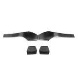 Seat Cover Shell Rear Carbon 4-piece