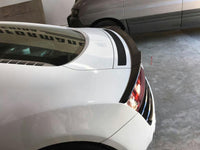 Aile de lèvre de becquet arrière en fibre de carbone Audi R8