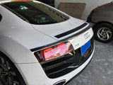 Audi R8 Carbon Fiber Rear Spoiler Lip Wing