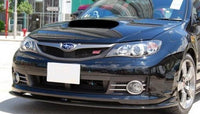 Subaru Impreza 10 STI FIBRE DE CARBONE Lèvre de pare-chocs avant