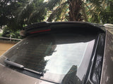 Lèvre d'aile de fenêtre de becquet de toit arrière en Fiber de carbone Audi Q7/SQ7 Sline