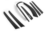 Garniture de tableau de bord en fibre de carbone Q5 adaptée à la bmw 10-12 7 pièces/ensemble LHD