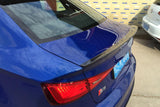 S3 Style Carbon Fiber Rear Spoiler For Audi A3 8V S3 4D Sedan 14UP