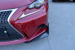Lexus IS Kohlefaser-Frontstoßstangen-Splitter Cupwing Winglets Lüftungsklappen