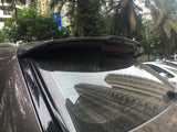 Lèvre d'aile de fenêtre de becquet de toit arrière en Fiber de carbone Audi Q7/SQ7 Sline
