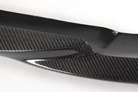 Carbon Fiber W204 C-Class LCI Sport Bumper Front Lip Spoiler 12-13 fit for MERCEDES BENZ