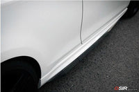 R20 MK6 OSIR 4PCS/SET Carbon fiber car side skirts for VW Golf 6