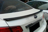 Subaru Legacy 2010 carbon fiber Rear Trunk lip spoile