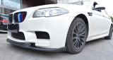 BMW M5 F10 Carbon Fiber Front Lip Spoiler H-Style