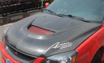 Capots en fibre de carbone Mitsubishi Lancer (conception EVO)