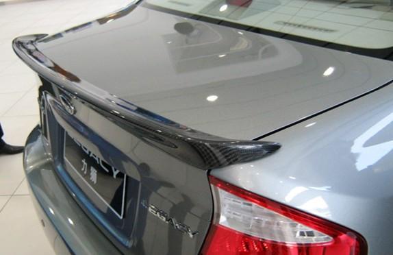 Pcarbon fiber Subaru Legacy 07-08 rear trunk spoiler
