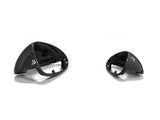 Porsche Macan Carbon Fiber Full Replacement Rear Review Mirror Cover Caps