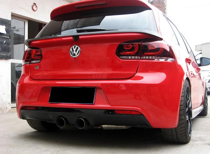 Aileron de spoiler en fibre de carbone VW Golf 6 – MdS Tuning