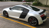 Aile de becquet de coffre arrière en fibre de carbone Audi R8