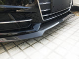 S6 Carbon Fiber Front Spoiler for Audi S6 A6 C7 SLINE Sedan 4-Door 16-18 (FITS: S6)